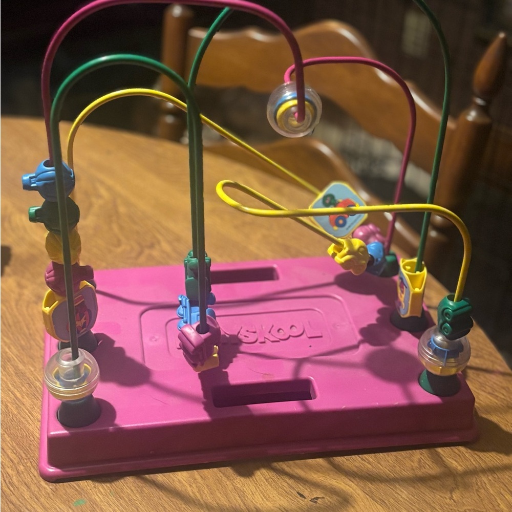 Vintage Barnie playskool toy